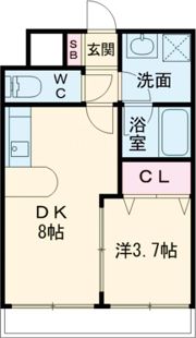 レジデンス阿倉川の間取り画像