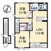 ガーデンクレス D棟の間取り画像