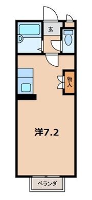 ハピネスツカモトの間取り画像