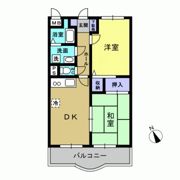 ポエトリー中村の間取り画像