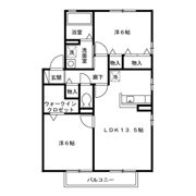ベルハウス Bの間取り画像