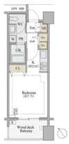 シャレール広尾 1号棟の間取り画像