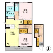 イストワール宇木の間取り画像