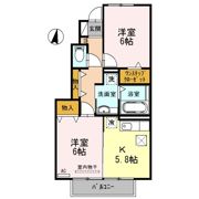 アゼリア A棟の間取り画像