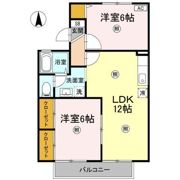 プレールSEGAWA A棟の間取り画像