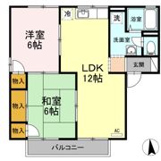 グリーンハイツ A棟の間取り画像