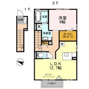 ゴールドクエスト B棟の間取り画像