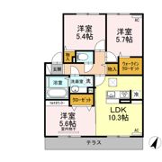リヤン上南部の間取り画像