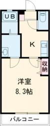 グランドアマレーⅡ番館の間取り画像