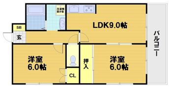 グラン・フォルム西院の間取り画像