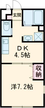 アネックスNANIWAの間取り画像