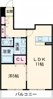 カレントⅡの間取り画像