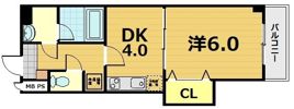 サザン桃山御陵の間取り画像