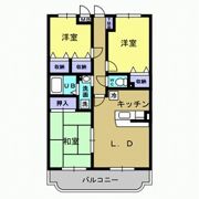 サンツヤマモトAの間取り画像