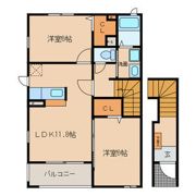 オークフォレスト名東の間取り画像