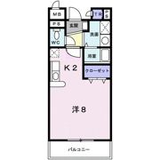 ブルースカイの間取り画像