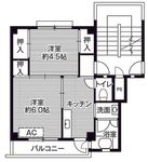 ビレッジハウス田島2号棟の間取り画像