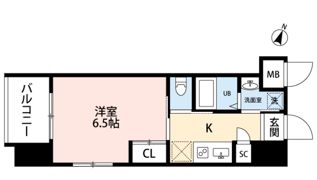 アミュゼ城野の間取り画像