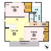 フェザント Bの間取り画像