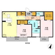 ラランジャの間取り画像