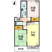 シャルマン ドミール Bの間取り画像