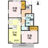 アルカディア D棟の間取り画像