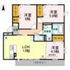 blossom（ブラッサム） A棟の間取り画像