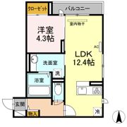 K.K.コスモスの間取り画像