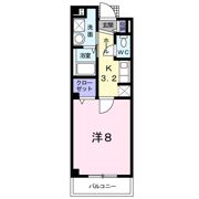 クレール エイメイの間取り画像