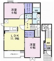 ベルカーサの間取り画像