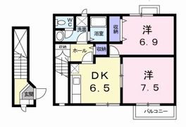 コーポ ウインドの間取り画像