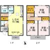 シャンテ沼館 Bの間取り画像