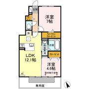 PROUD桔梗が丘 A棟の間取り画像