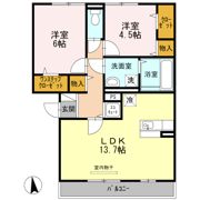 スウィート松本の間取り画像
