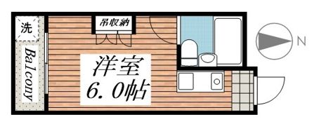 メゾン・ド・パピヨンの間取り画像