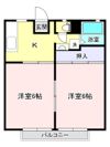パナハイツ小針 Aの間取り画像