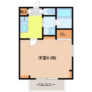 アップルコート本郷の間取り画像