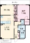 ディアコートの間取り画像