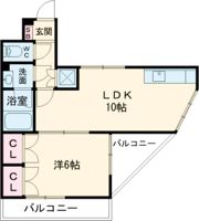 ヒノデカンの間取り画像