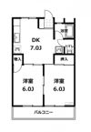 金上ハイツの間取り画像
