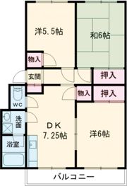 光洋マンションの間取り画像