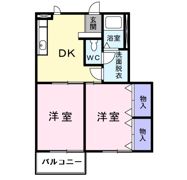 コンフォートヒル A棟の間取り画像