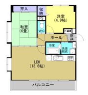 ヒーラックの間取り画像