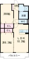 Y&M SAKURA II(ワイアンドエムサクラツー)の間取り画像
