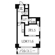 スタジオスクエア大須の間取り画像