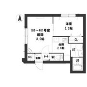 グランメール恵Ⅱの間取り画像