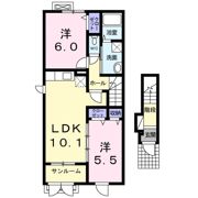 フリーデの間取り画像