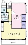 フリーダム中村の間取り画像