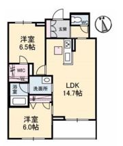 ベル・クレールの間取り画像