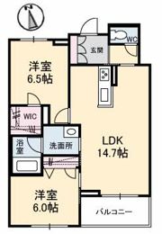 ベル・クレールの間取り画像